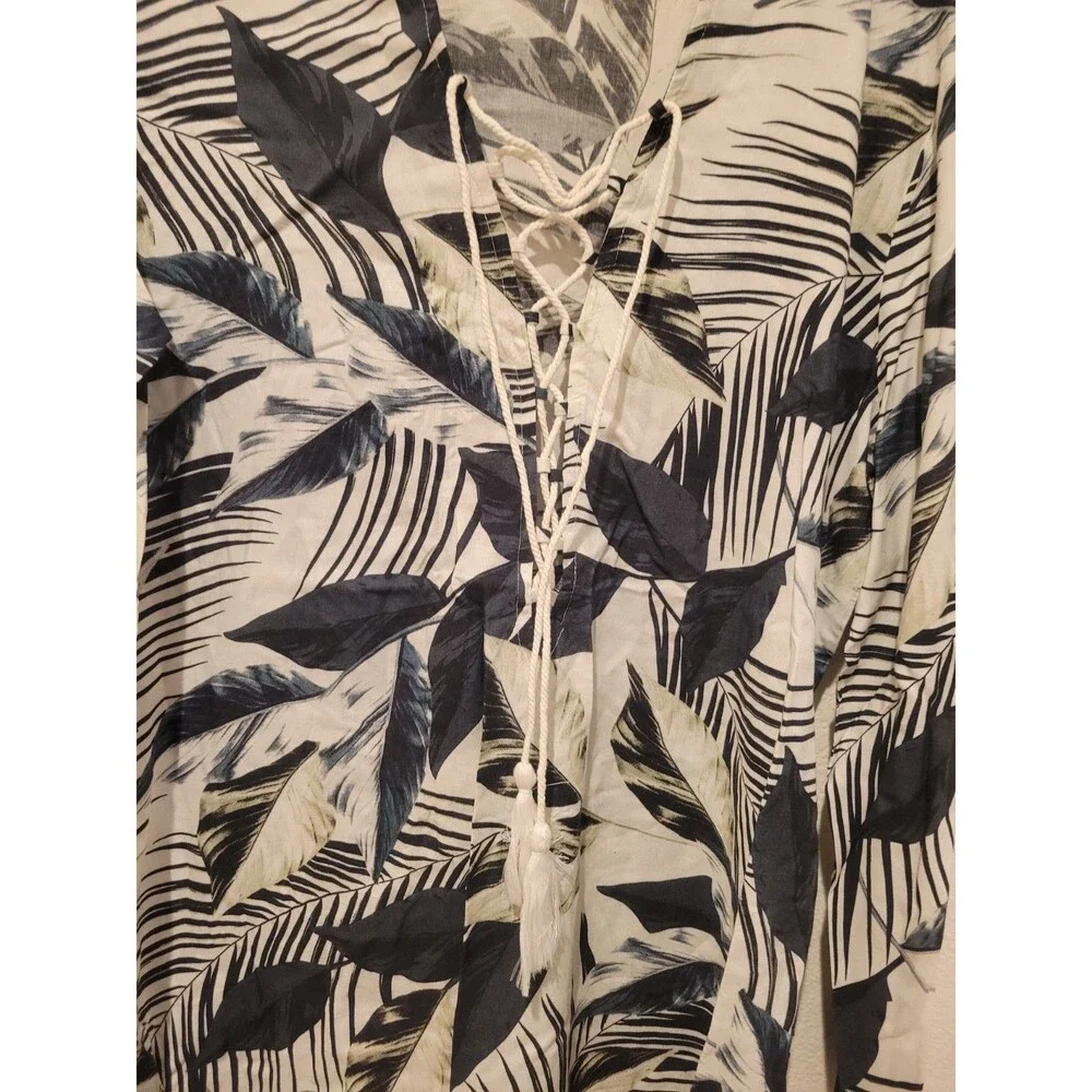 NWT La Blanca Resort Wear Moment Of Zen Swim Cover Up MSRP $99 Tropical Beach